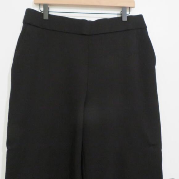 INC International Concepts Womens Sz PXL Black Wide Leg Pants Stretch Pull On - Picture 3 of 7